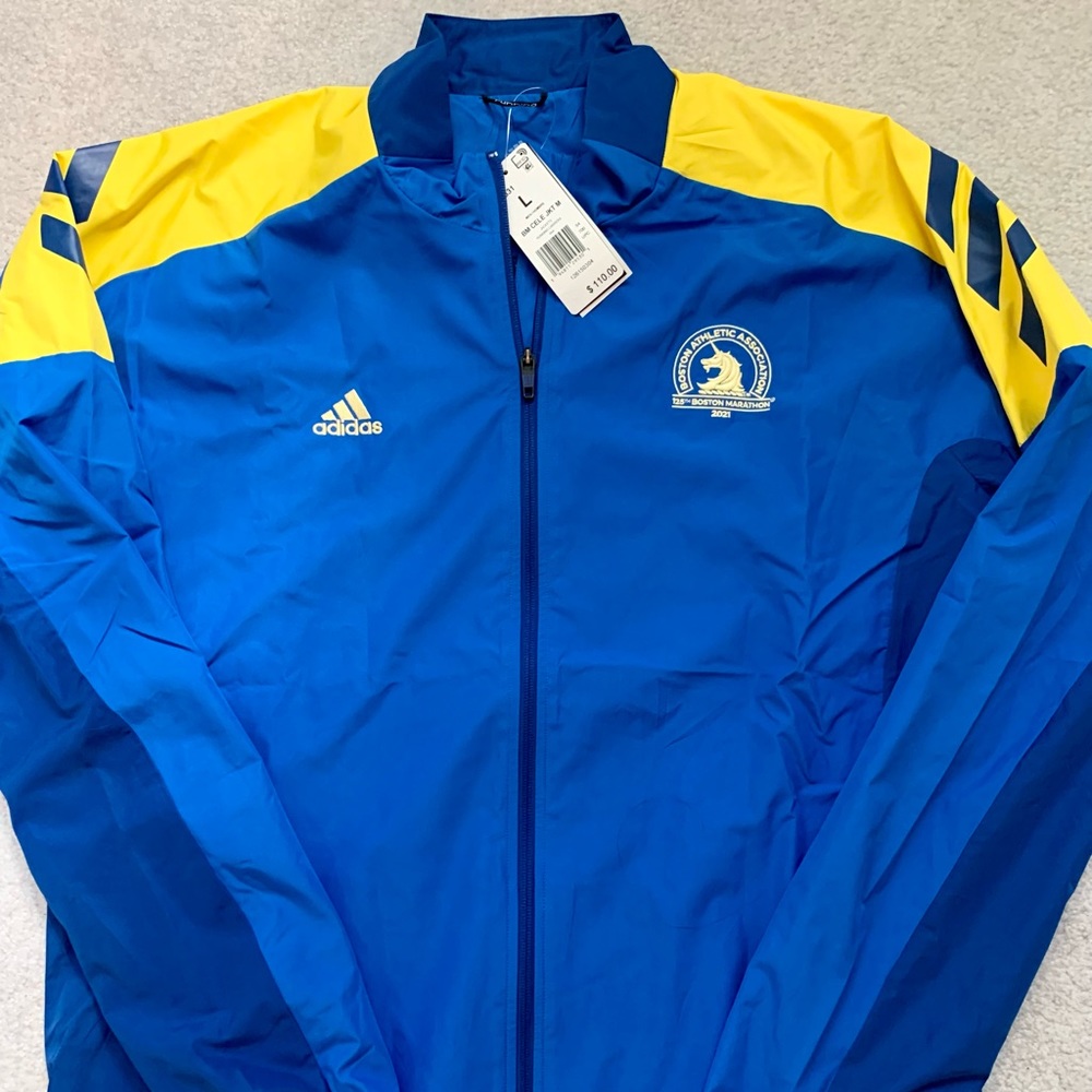 NWT Adidas 125th Boston Marathon Jacket 2021